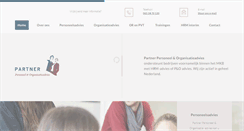 Desktop Screenshot of partnerpersoneelsadvies.nl